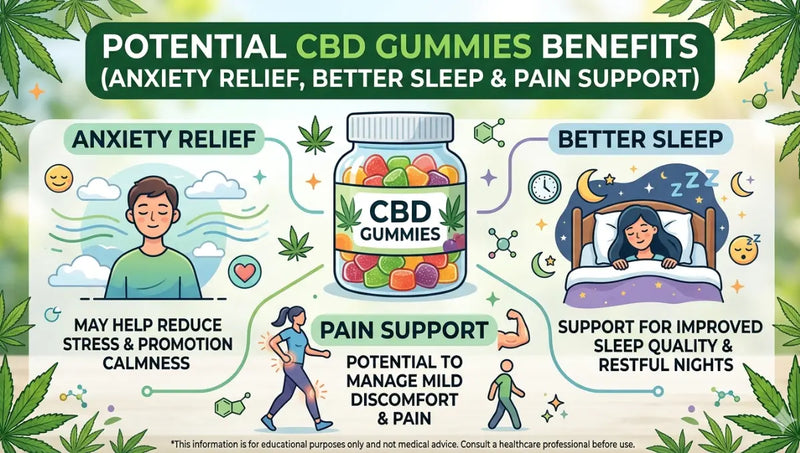 Best CBD Sleep Gummies for Better Sleep & Relaxation