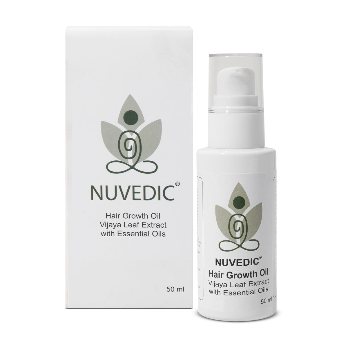 Nuvedic Hair Growth Oil - Ayurvedic Scalp &amp; Hair Nourishment | Promotes Growth &amp; Reduces Hair Fall
