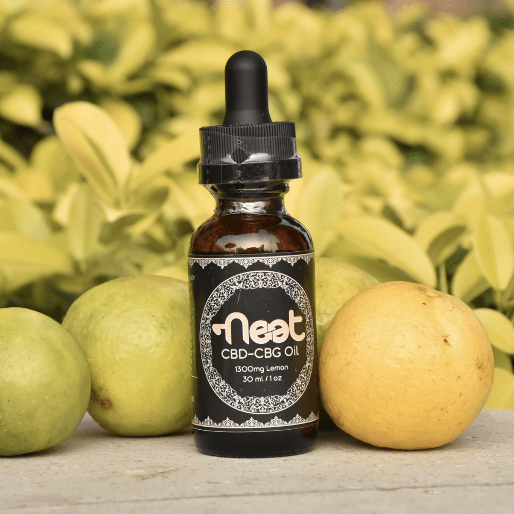 Neet CBD-CBG Oil 1300mg (Lemon) 30ml