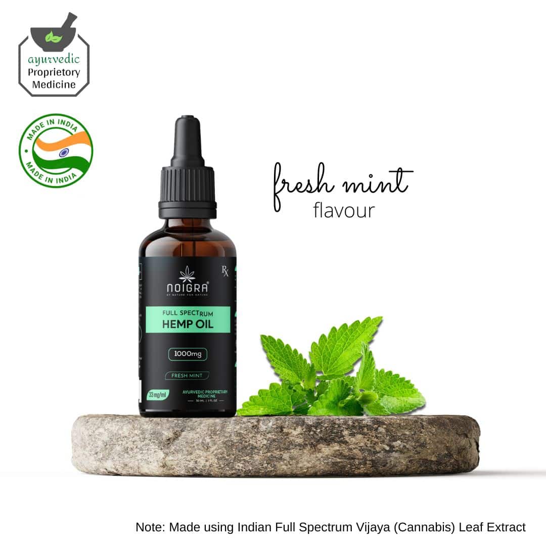 Noigra CBD OIL 1000mg Full Spectrum – Fresh Mint