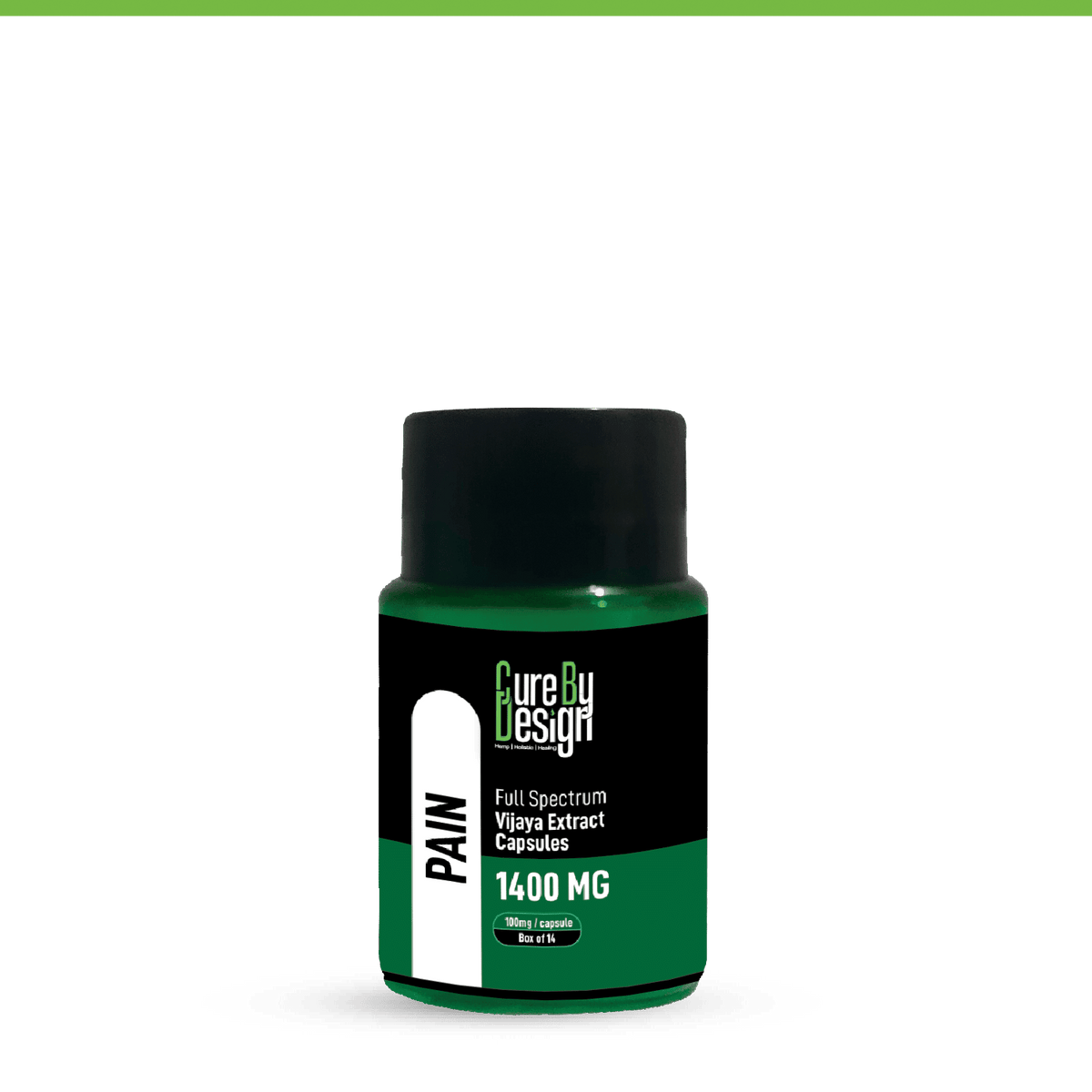 Cure By Design Vijaya Extract Capsules 1:4 CBD : THC