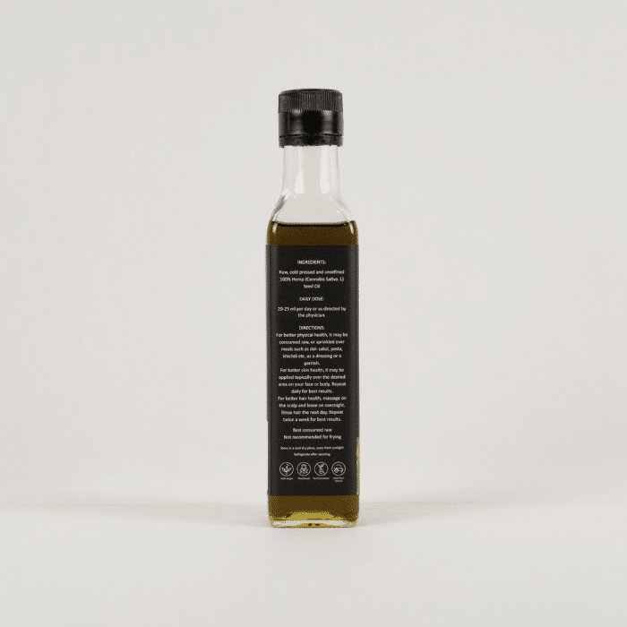 India Hemp Organics Hemp Seed Oil