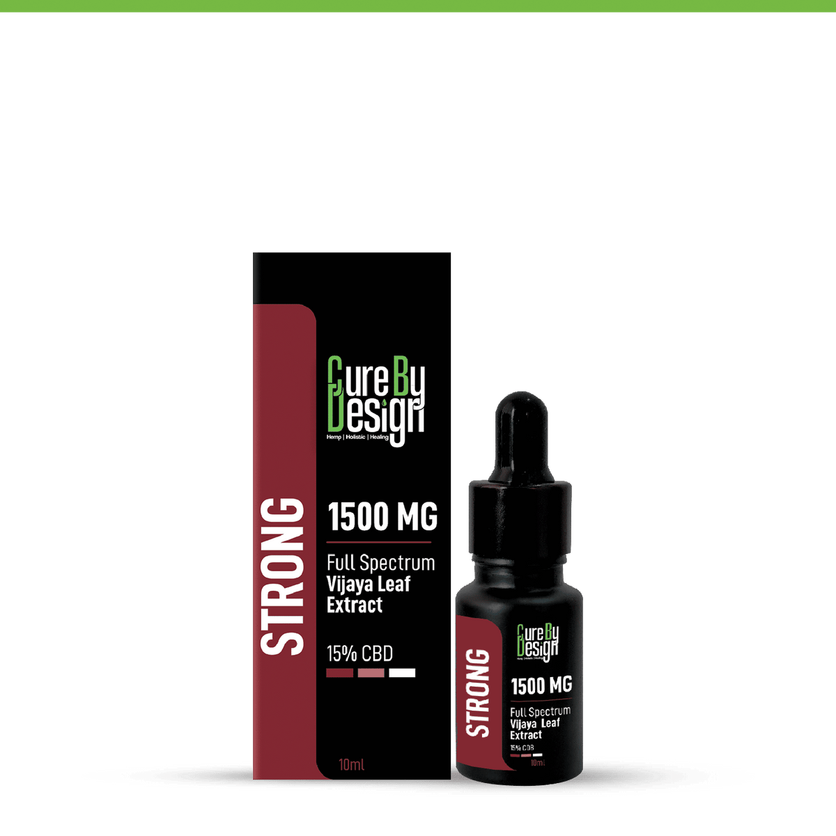 Cure By Design Vijaya Leaf Extract 2:1 CBD:THC Ratio