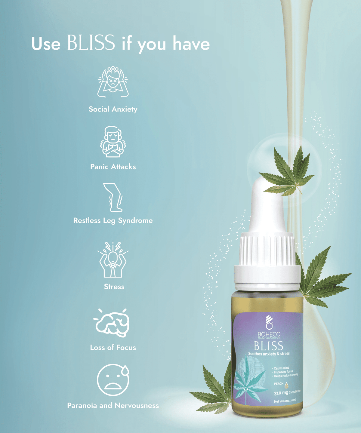 BOHECO BLISS SOOTHES ANXIETY & STRESS