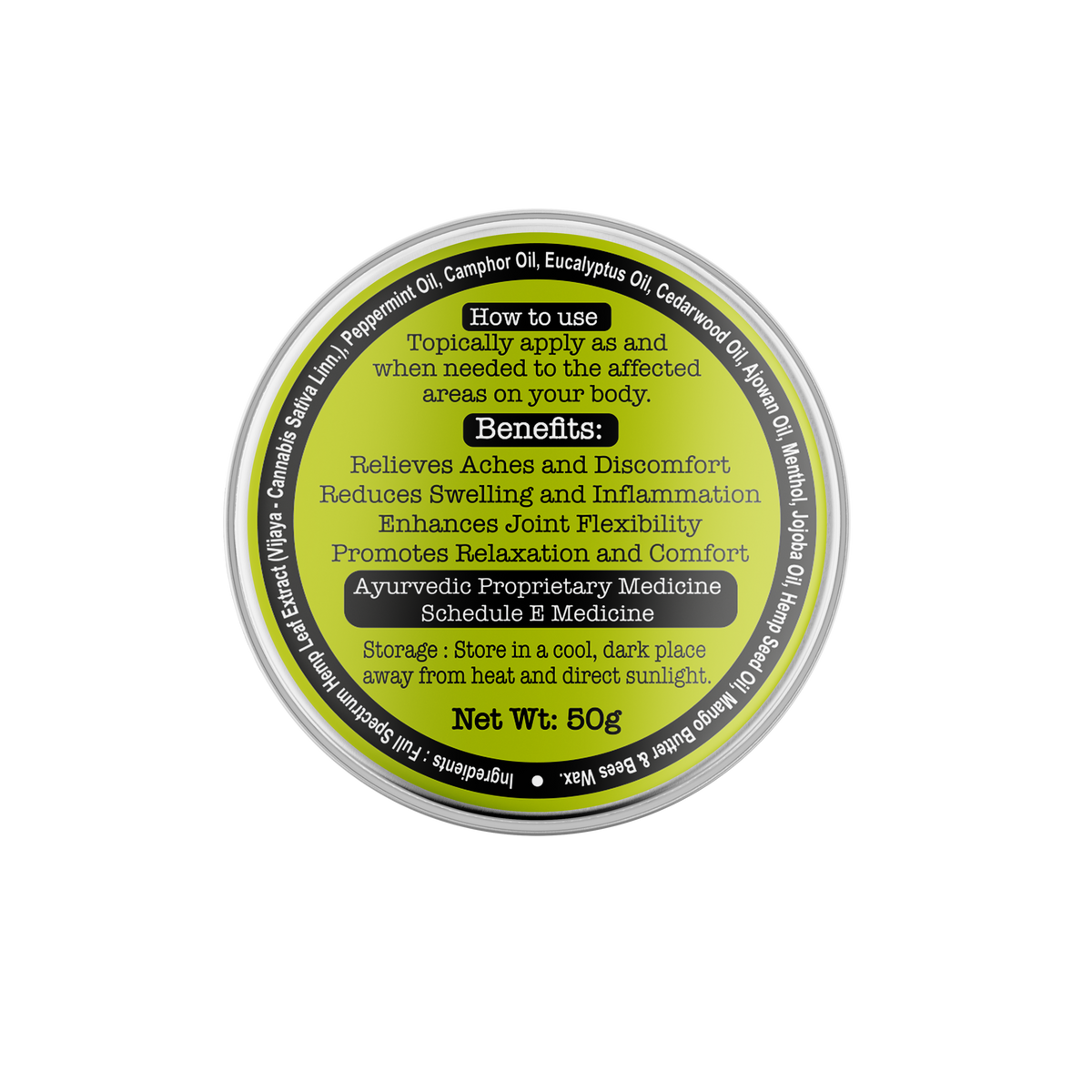 Indie Extracts Recovery Balm Peppermint