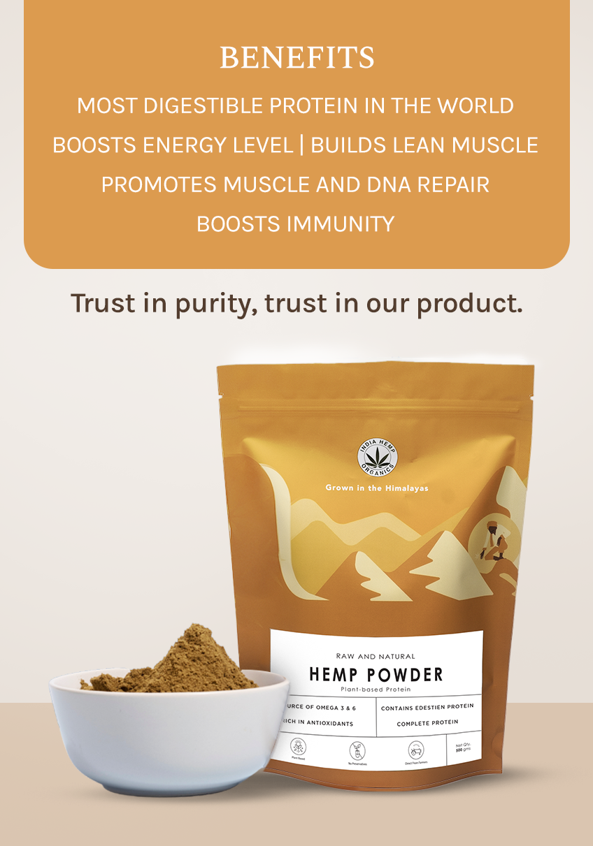 India Hemp Organics Hemp Protein Powder