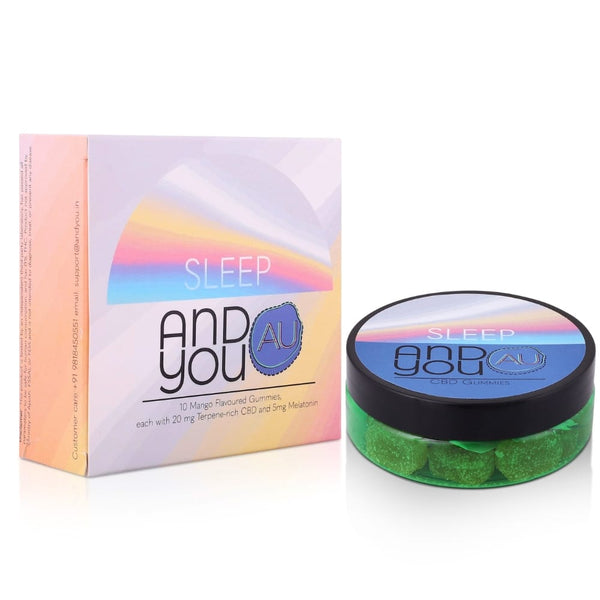 Sleep&amp;U Gummies (200mg CBD + 50mg Melatonin + Sleep terpenes)