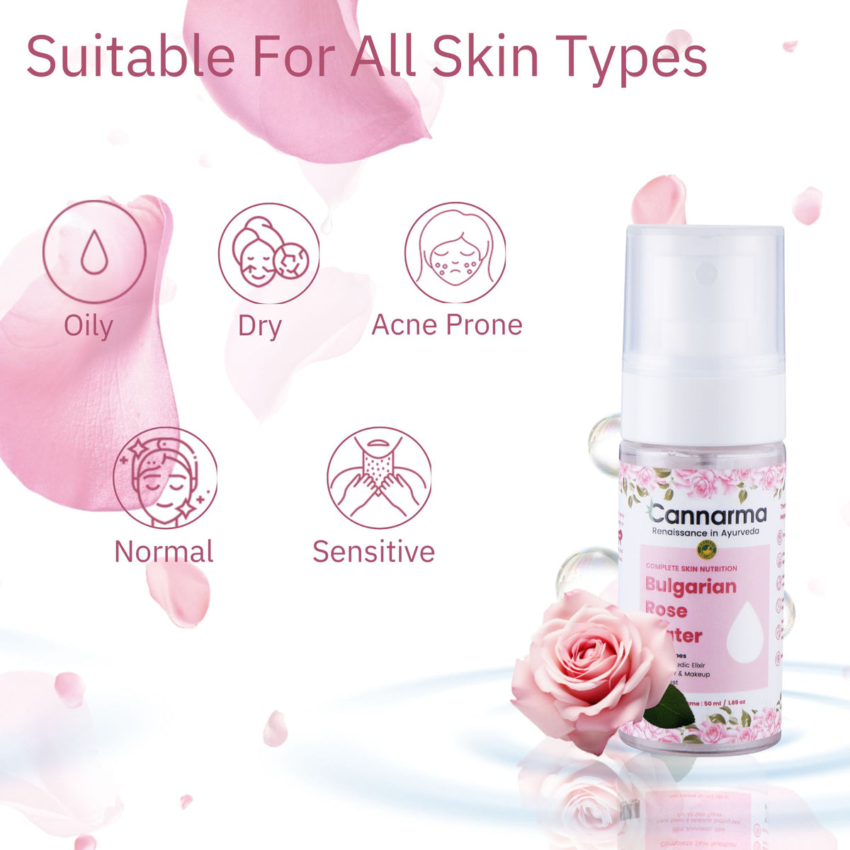 Cannarma Bulgarian Rose Water