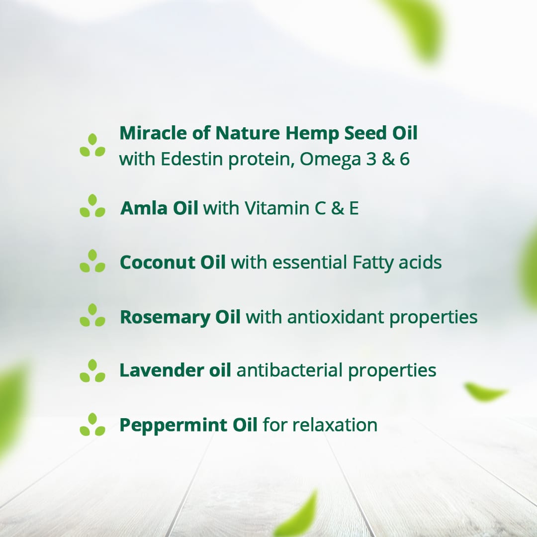 Hampa Hemp Amla Hair Oil