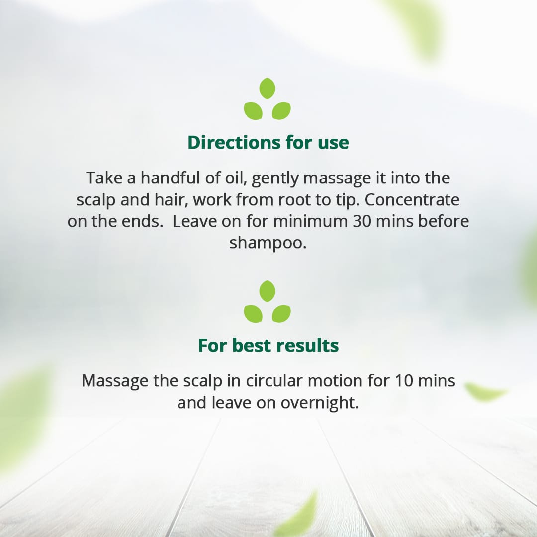Hampa Hemp Amla Hair Oil