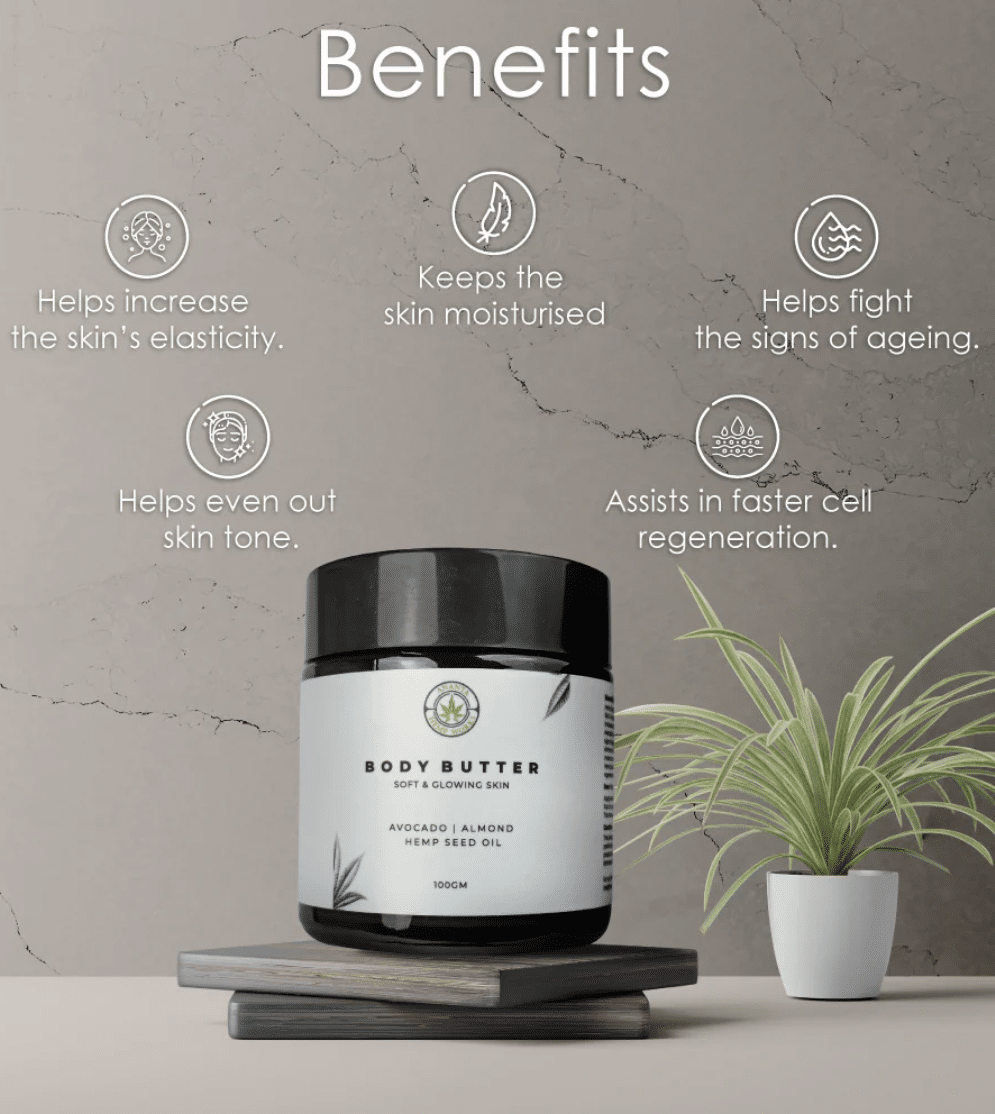 Ananta Hemp Body Butter - Avocado and Almond