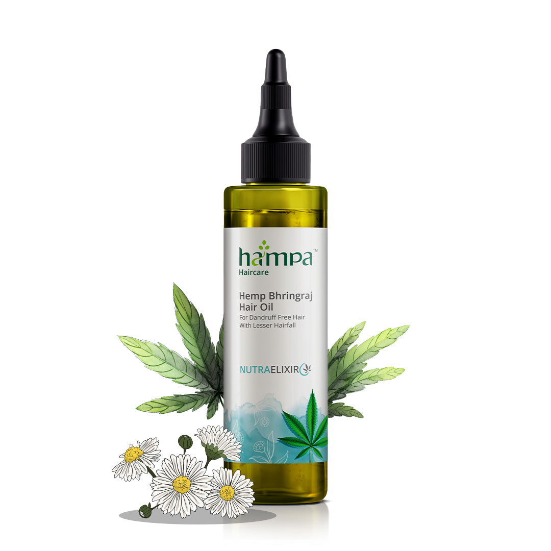 Hampa Hemp Bhringraj Hair Oil 100ml