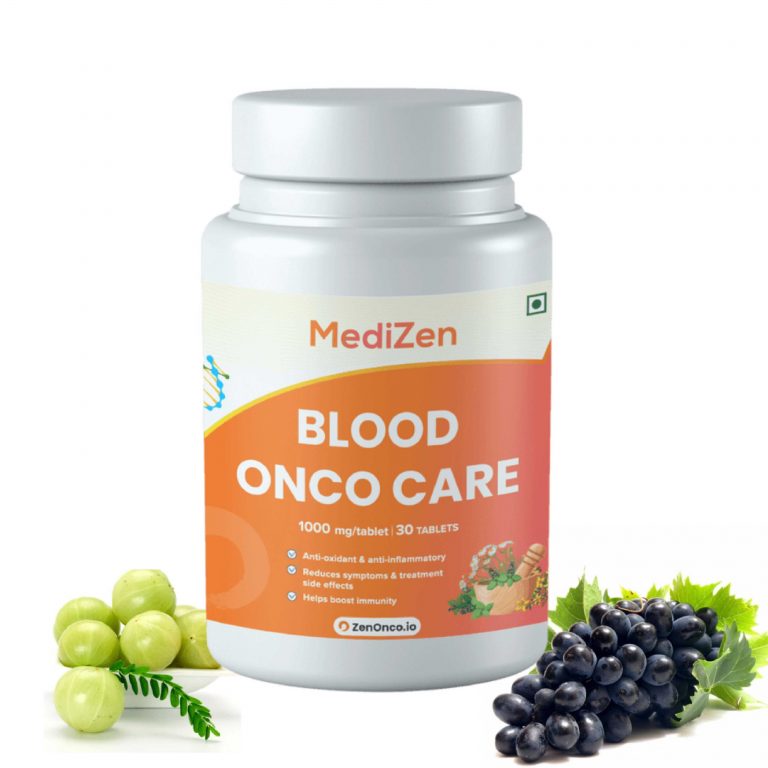 MediZen Blood Onco Care | Herbal Antioxidant Support for Blood Cancer | Immunity &amp; Cell Regeneration | 30 Tablets