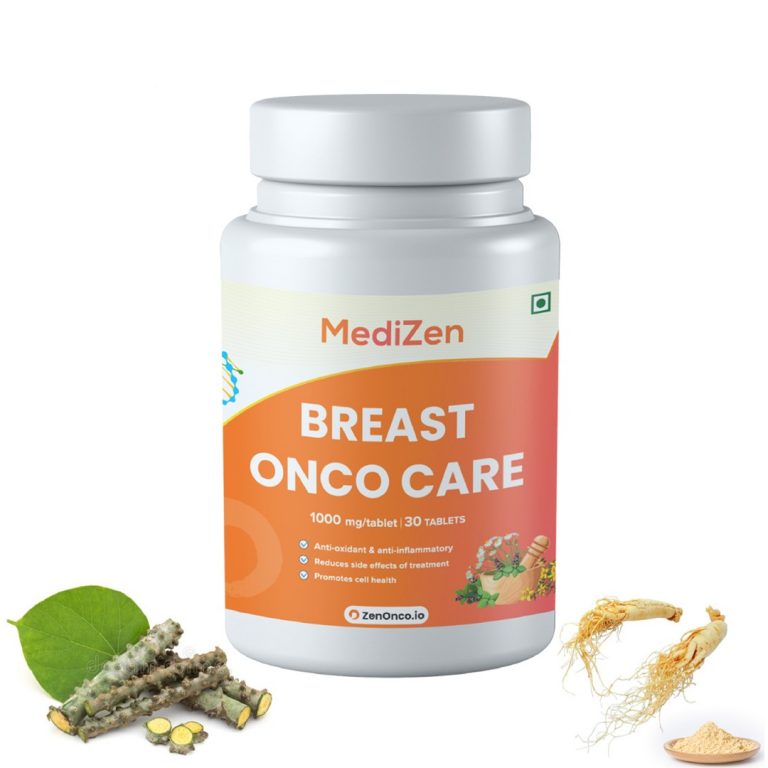 MediZen Breast Onco Care | Enhanced Breast Cancer Support | Boost Immunity &amp; Strength | 30 Tablets