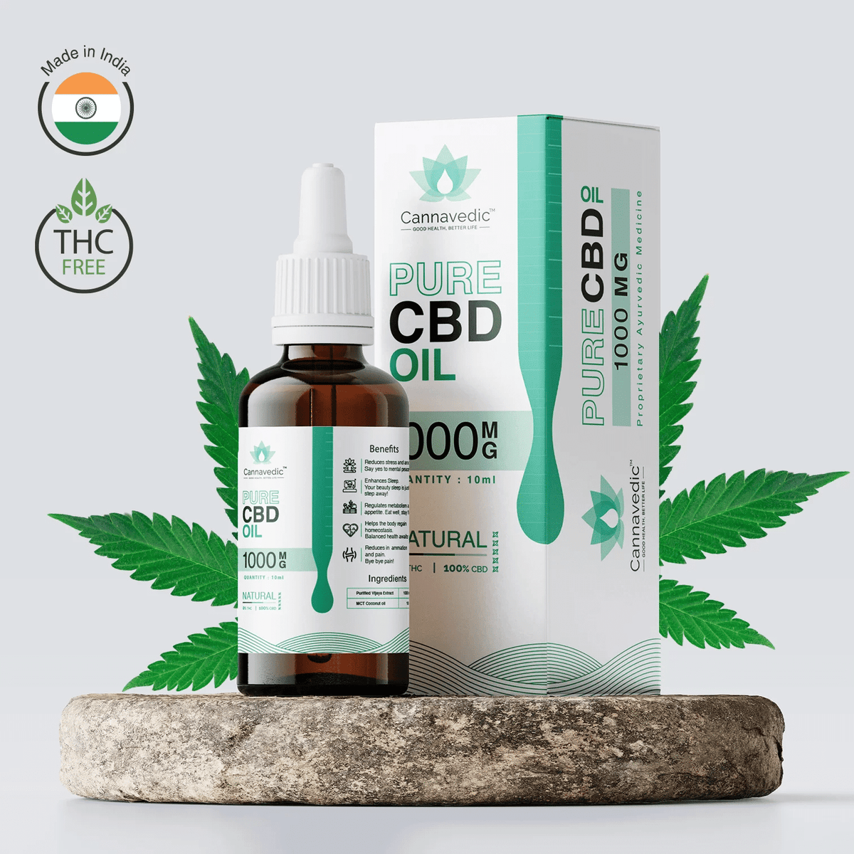 CBD Oil Natural 1000mg | 10ml