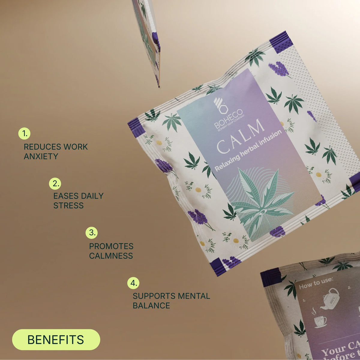 Calm Relaxing Herbal Infusion BAGS 50g