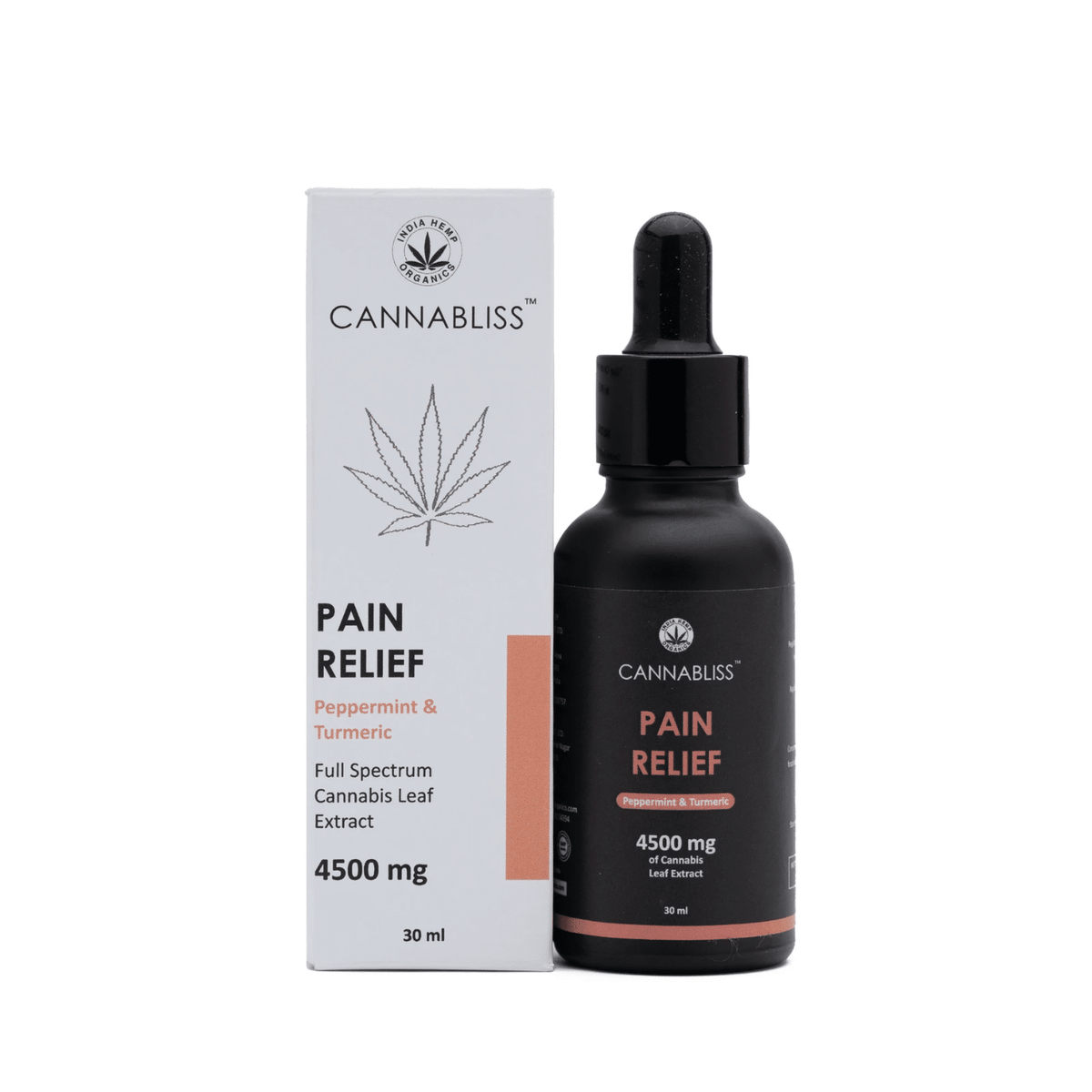 CannaBliss Pain Relief (with 15% Cannabis Leaf Extract + Peppermint and Turmeric)