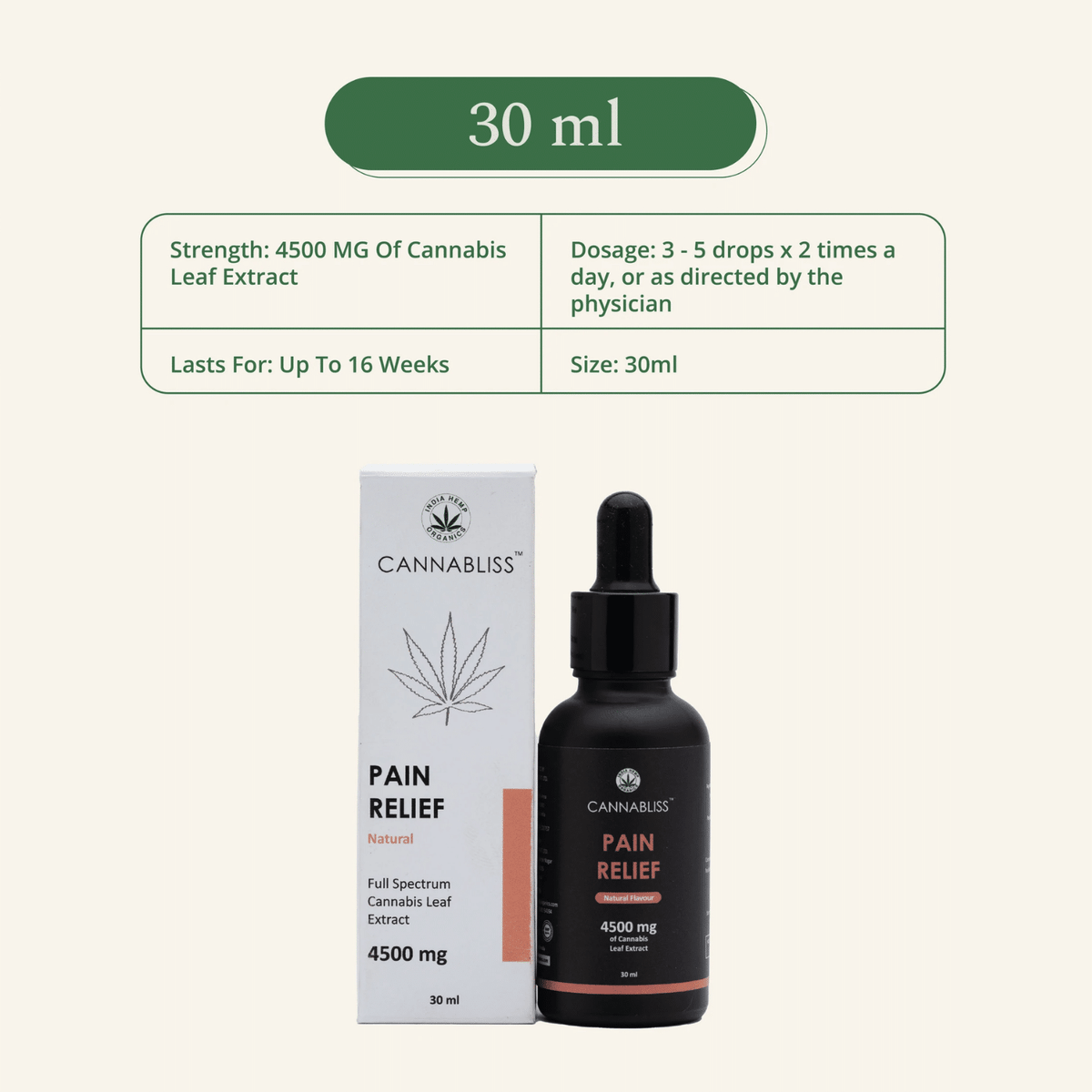 CannaBliss Pain Relief