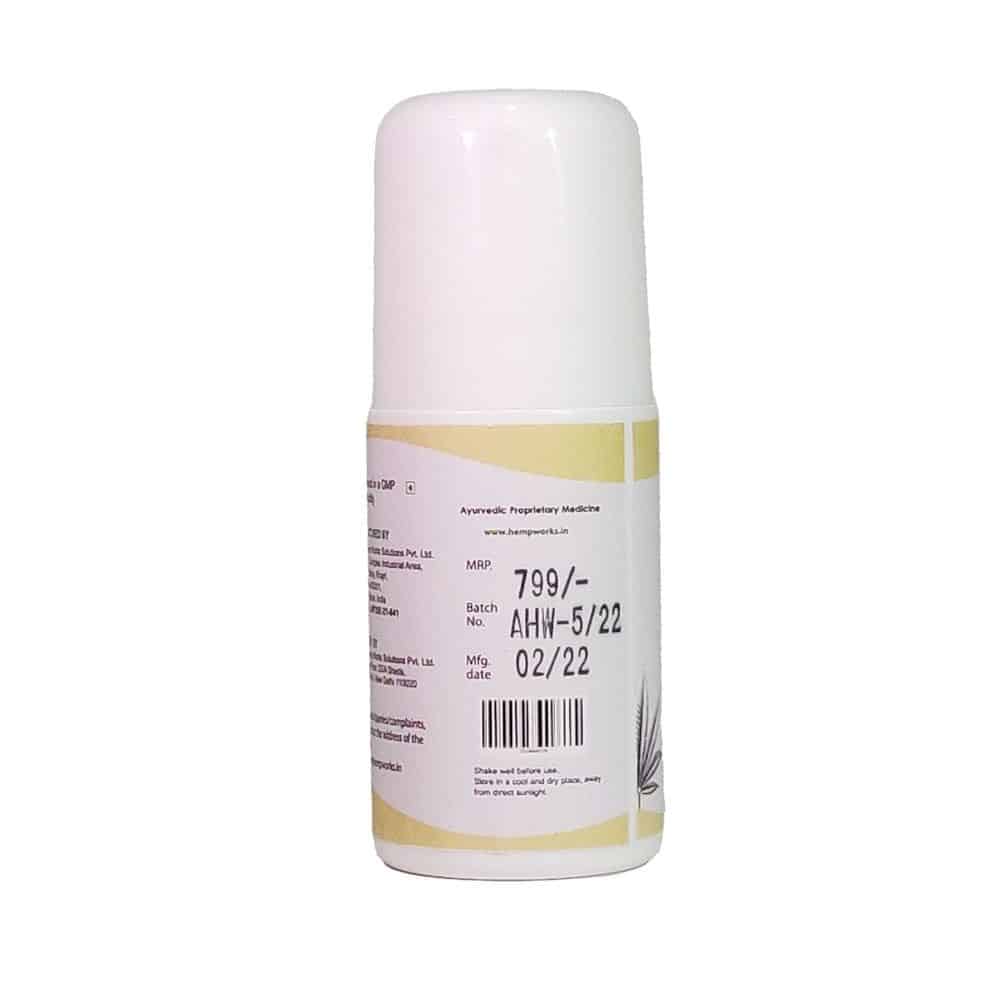 Cannaease Muscle & Joint Pain Management Oil – Vijaya Leaf Extract (Roll-On Stick)
