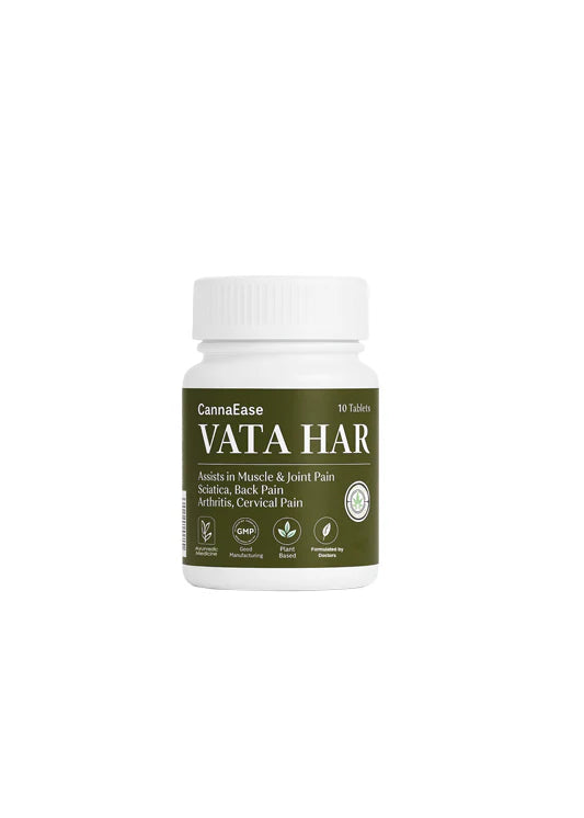 Cannaease Vatahar Tablet | For Muscle & Joint Pain Relief, Sciatica, Back Pain, Arthritis, Cervical Pain