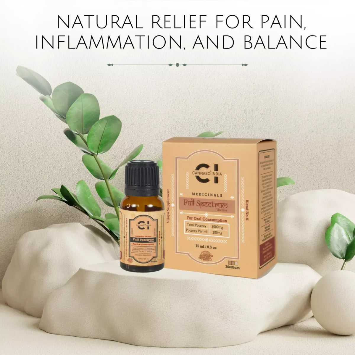 Cannazo India Full Spectrum Tincture/Elevate