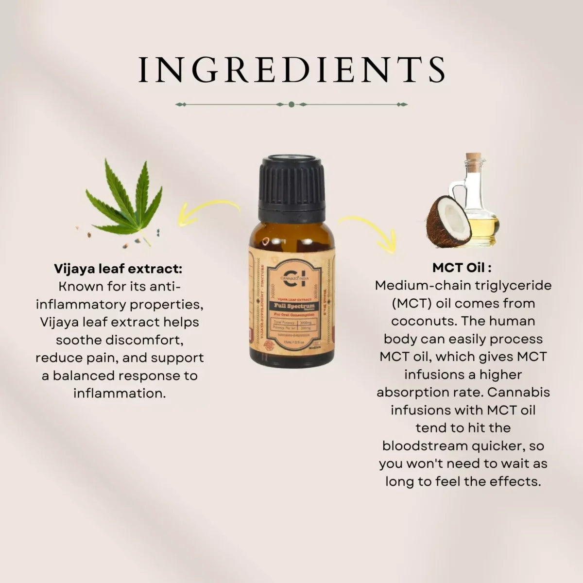 Cannazo India Full Spectrum Tincture/Elevate