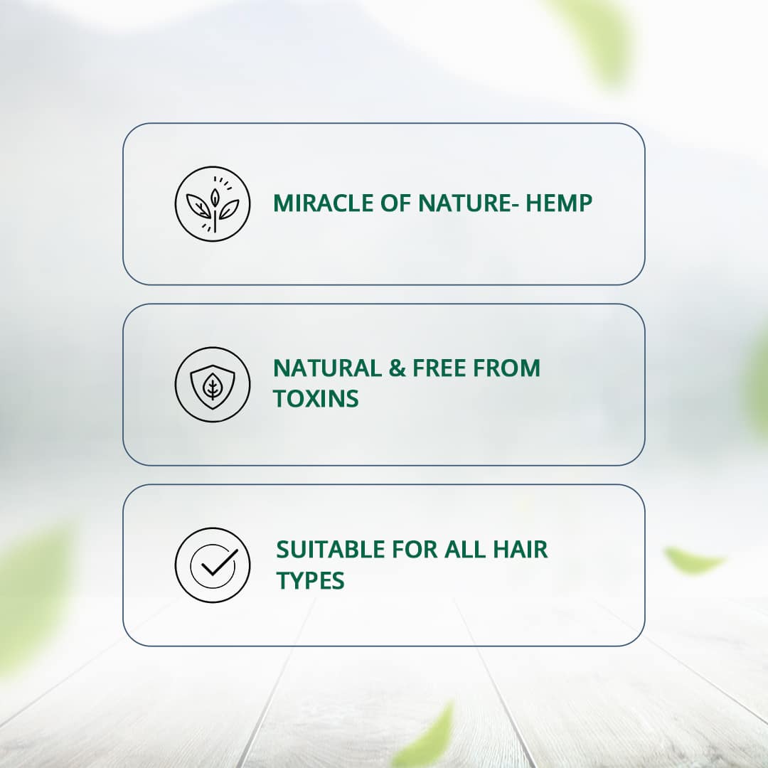 Hampa Hemp Lush Hair Silicone free Conditioner