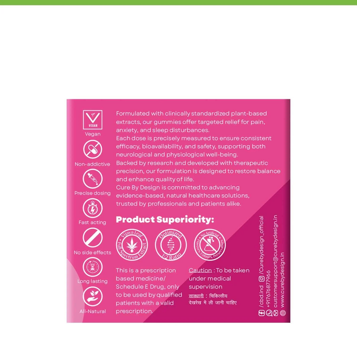 Cure By Design Sooth Gummies – Calm, Comfort, and Lasting Relief