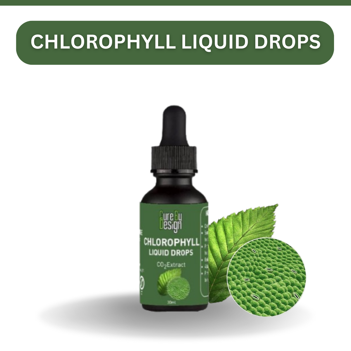 Chlorophyll Liquid Drops