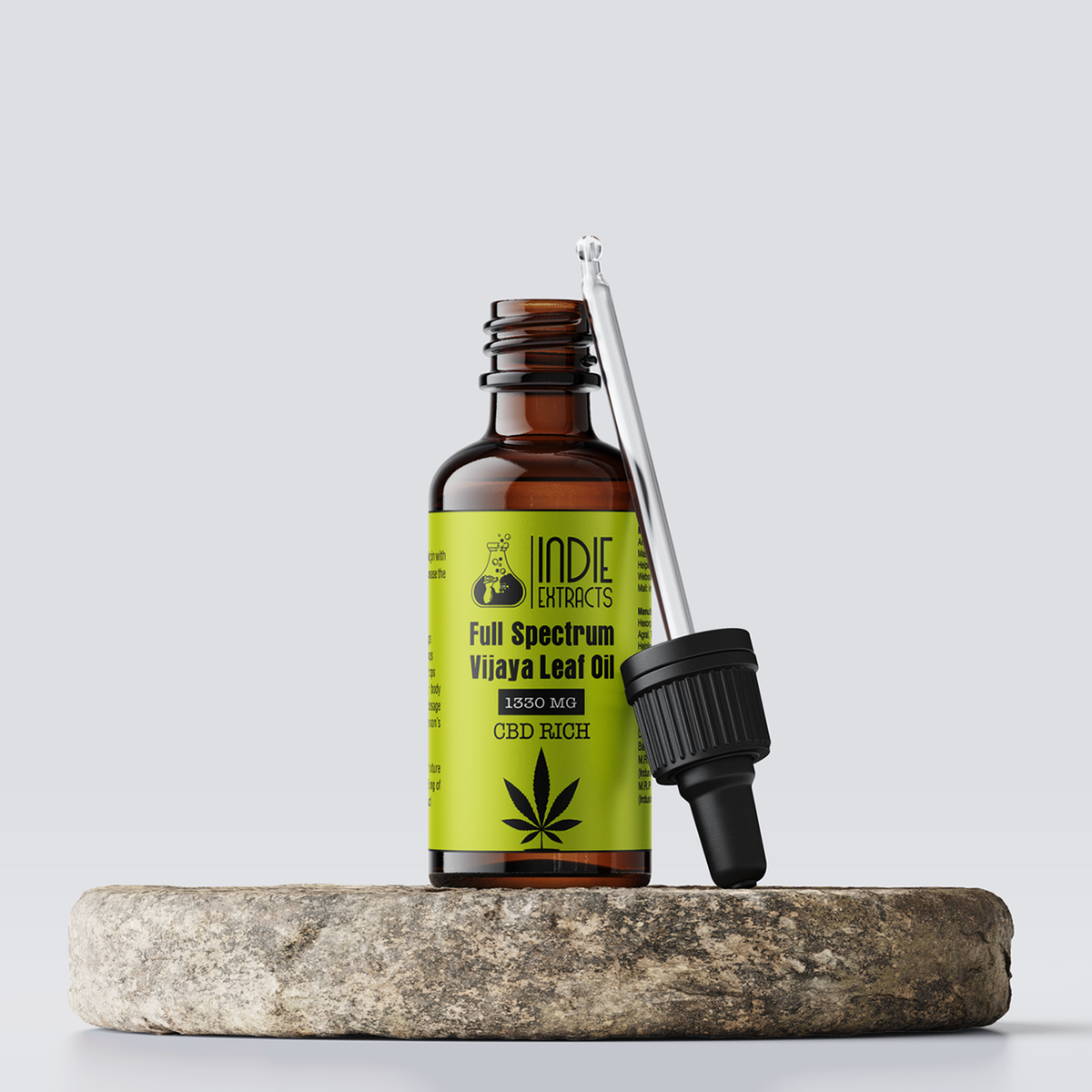 Indie Extracts Full Spectrum Vijaya Leaf Oil |CBD-RICH| 1330MG