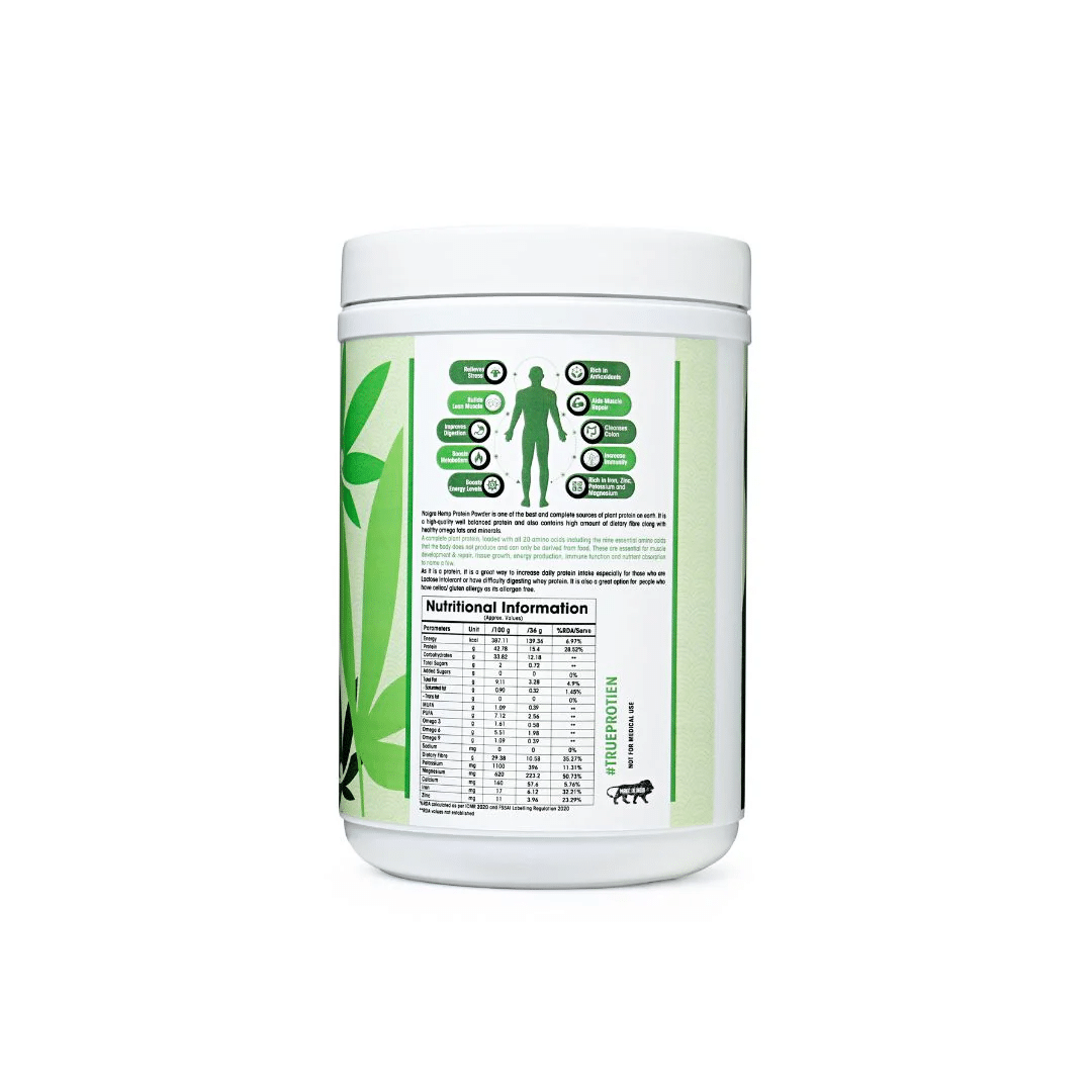 HEMP PROTEIN POWDER - NATURAL FLAVOUR