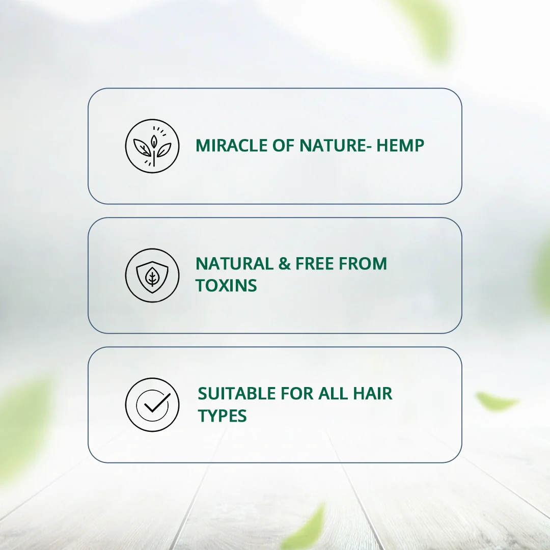 Hampa Hemp Moringa Hair Oil - 100ml