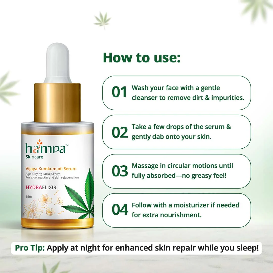 Hampa Vijaya Kumkumadi Serum