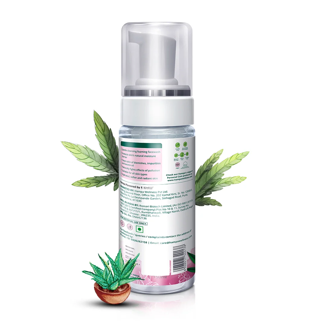 Hemp Foaming Face Wash