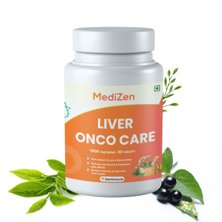 MediZen Liver Onco Care | Herbal Antioxidant Support for Liver Cancer | Advanced Liver Health Formula | 30 Tablets