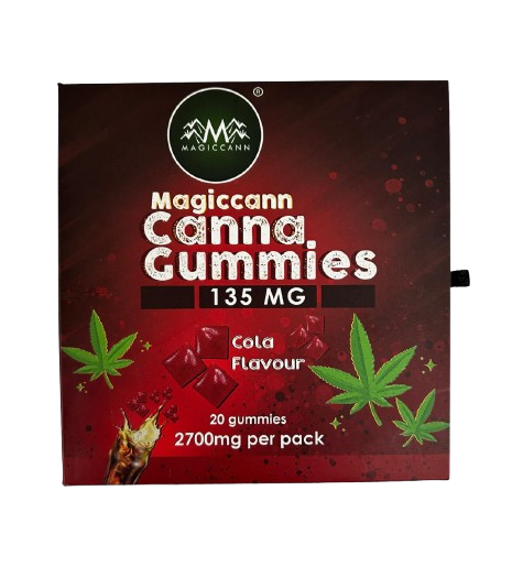 Magiccann Canna Gummies - Cannabis Infused Gummies 135MG Extra Strong