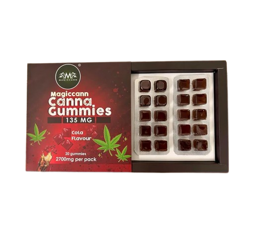 Magiccann Canna Gummies - Cannabis Infused Gummies 135MG Extra Strong