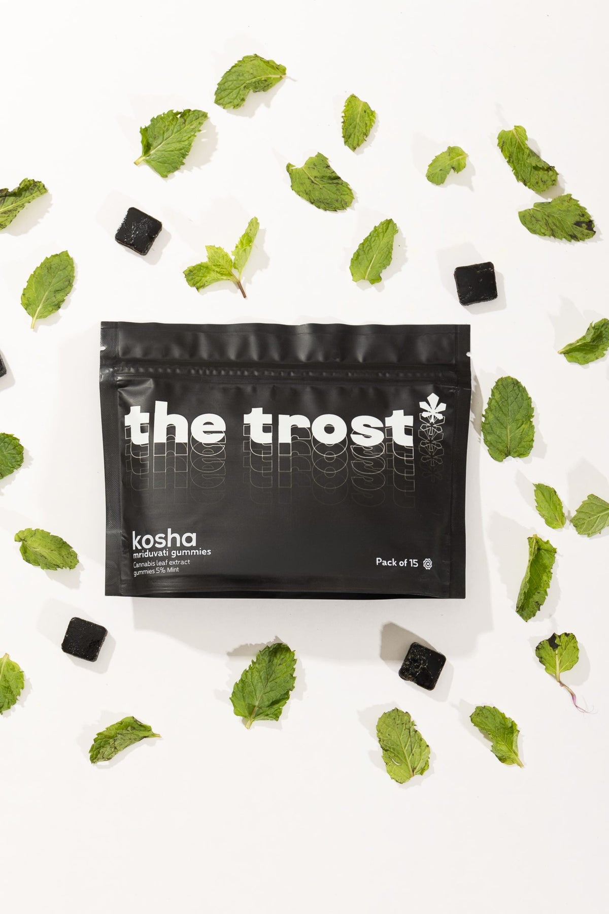 The Trost Kosha (Mint Flavor) - Cannabis Gummies (Mriduvati) 5% Cannabis Extract