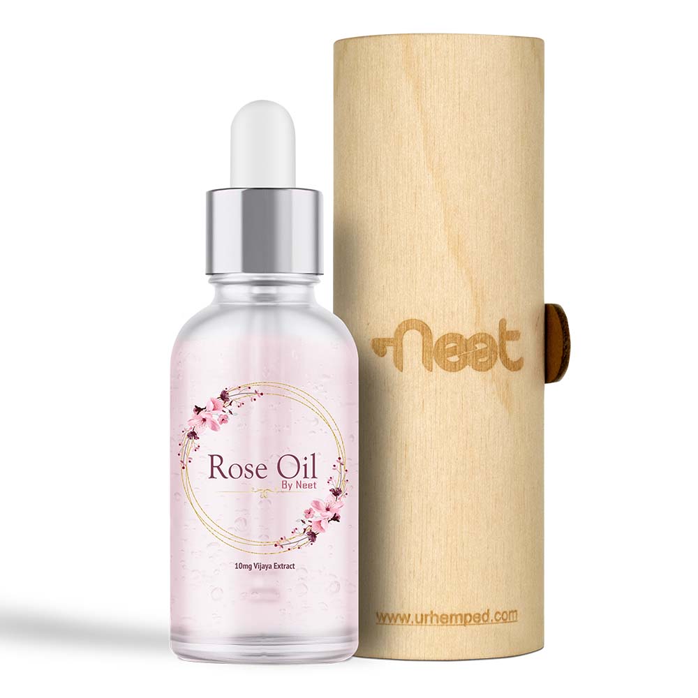 Neet 100% Organic Rose Face and Body CBD Oil