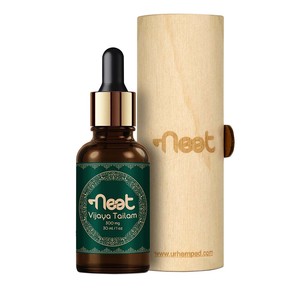 Neet 300mg Broad Spectrum Vijaya Tailam CBD 30ml