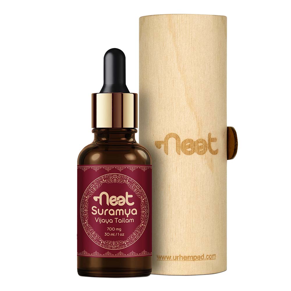Neet Suramya 700mg Broad Spectrum Vijaya Tailam - 30ml