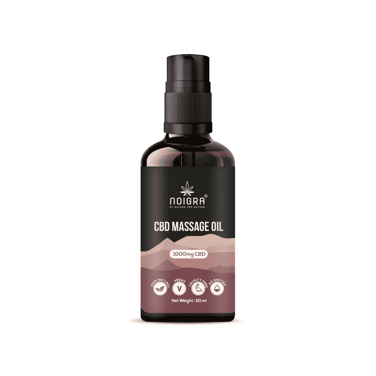 Noigra CBD Massage Oil – 1000mg