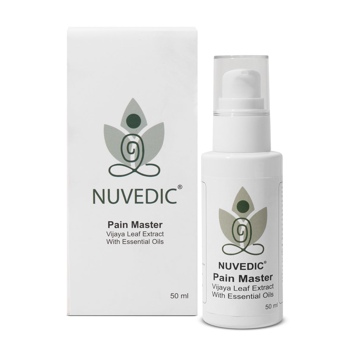 Nuvedic Pain Master Vijaya Leaf Extract With Essential Oils 50ml