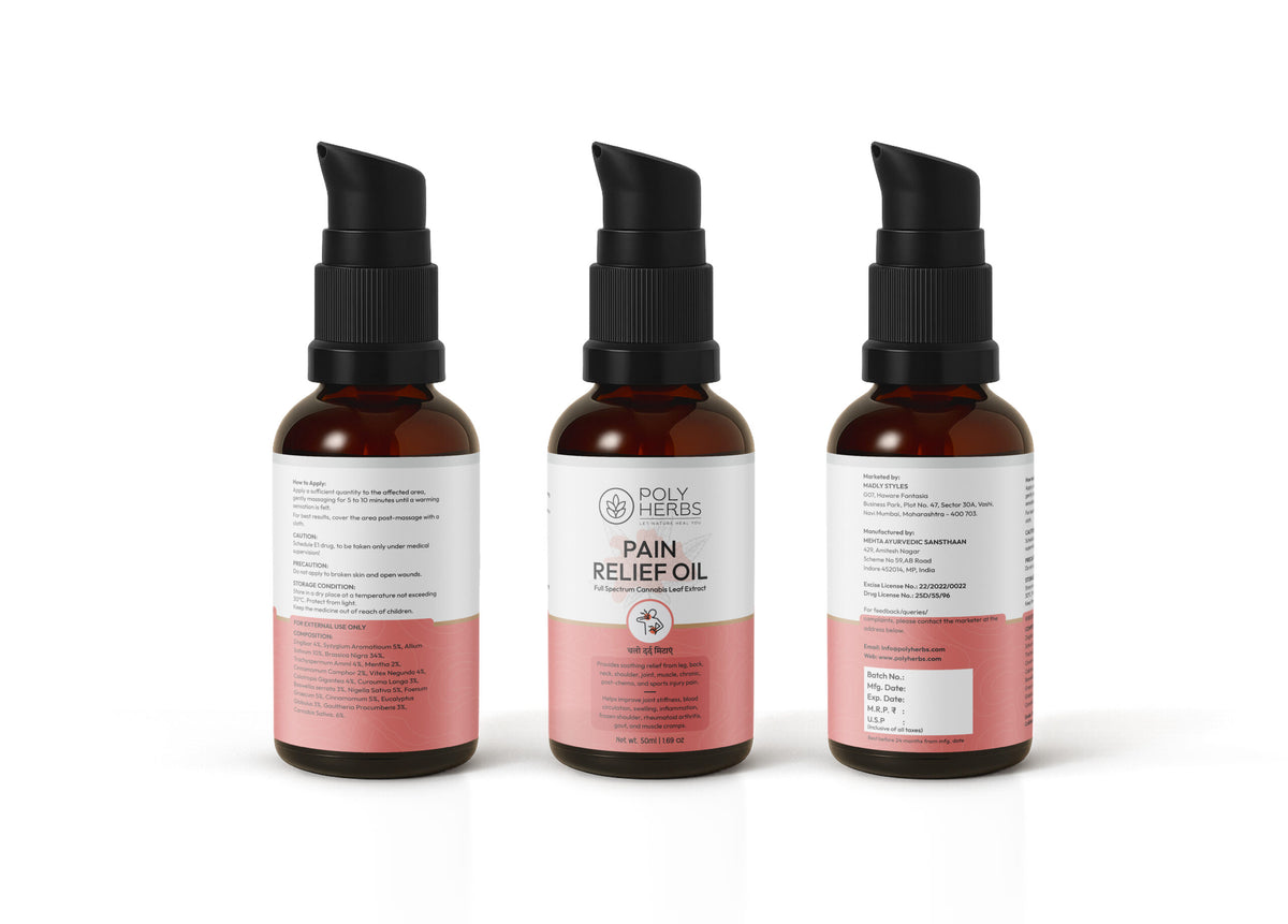 PolyHerbs Pain Relief Oil