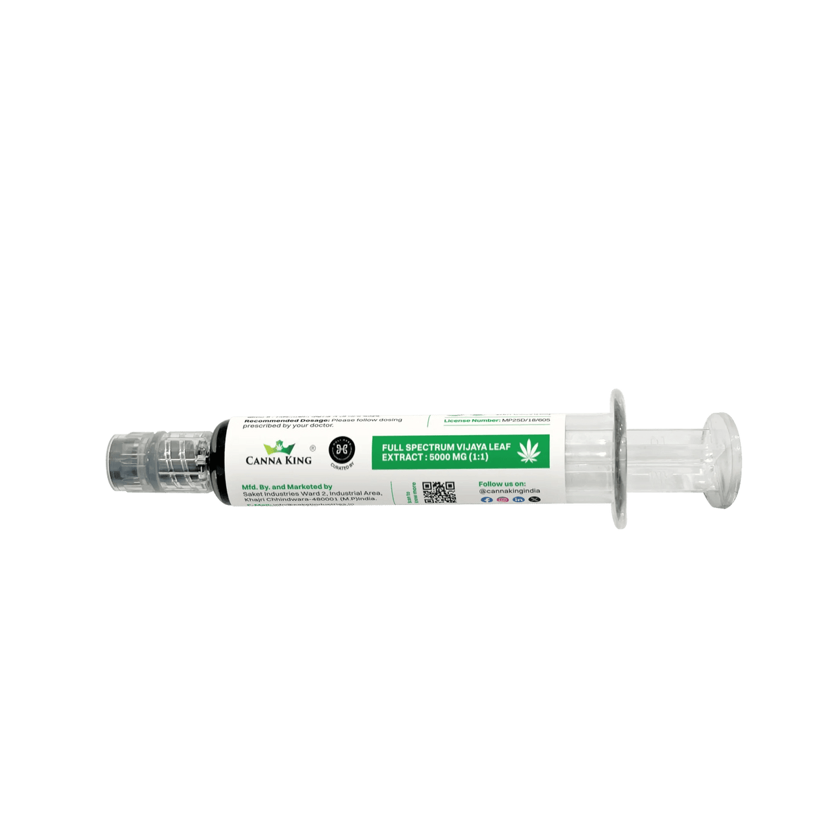 Cannaking Full Spectrum Vijaya Extract 5000 mg