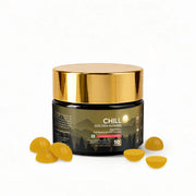 Polyherbs CHILL Golden Super Strong CBD THC Gummies 250mg Per Gummy
