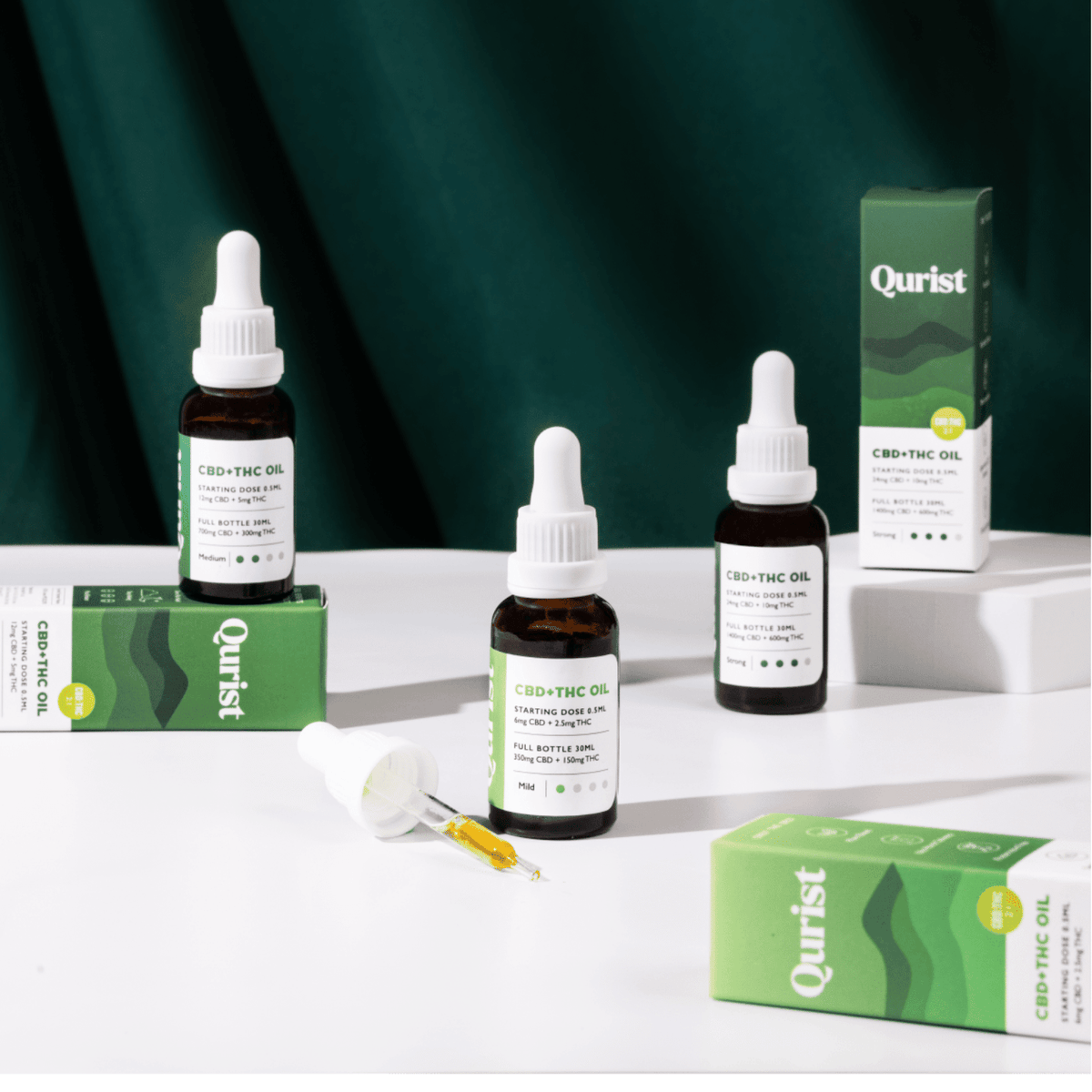 Qurist CBD+THC 500mg (Mild)