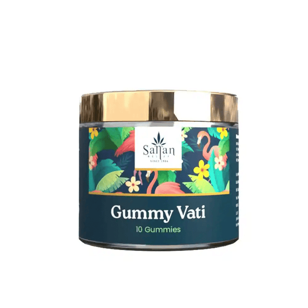 Sanan Relief Cannabis Infused Gummy Vati (Berry + Original Flavours) (10 Pieces)