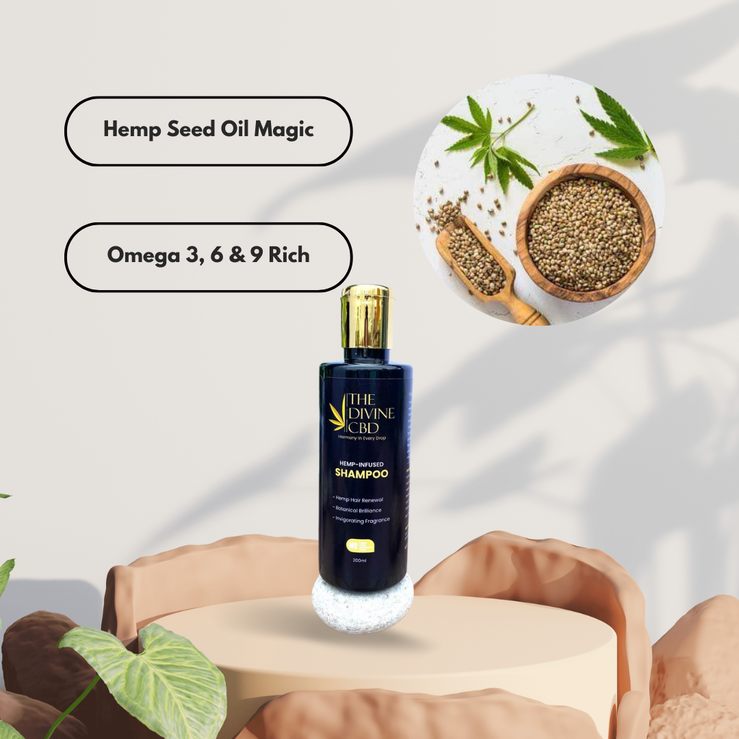 The Divine CBD Hemp-Infused Shampoo