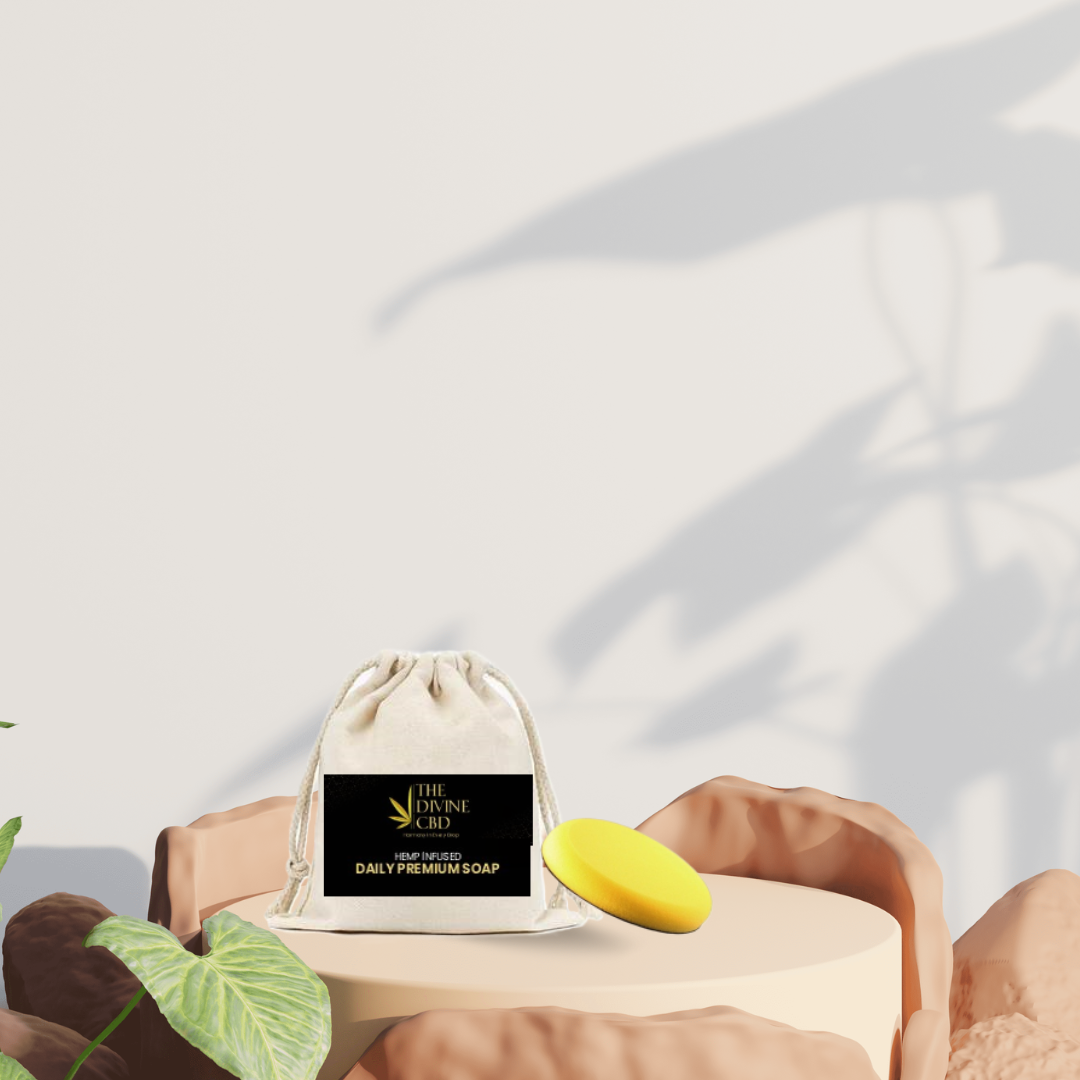 The Divine CBD Hemp-Infused Premium Daily Soap